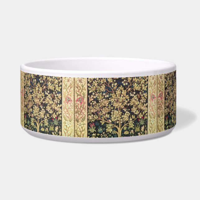 William Morris Tree of Life  pre-Raphaelite Voerbakje (Rechts)