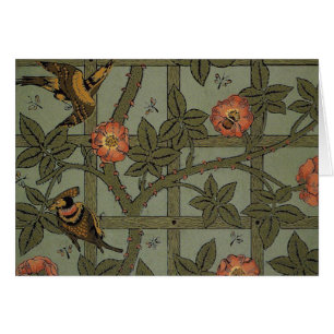 William Morris Trellis behang kunst