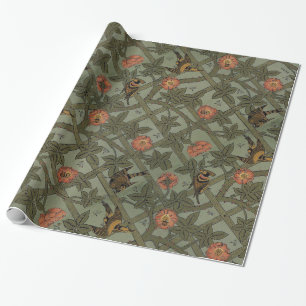 William Morris Trellis Behang Kunst Cadeaupapier