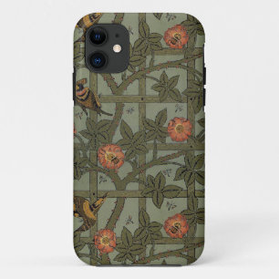 William Morris Trellis behang kunst iPhone 11 Hoesje
