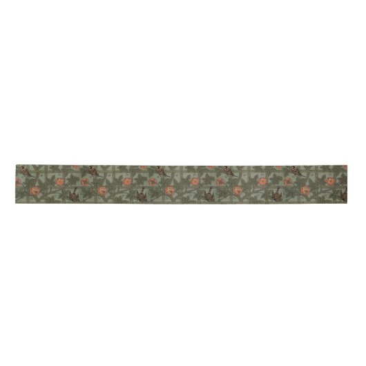 William Morris Trellis behang kunst Lint (Voorkant)