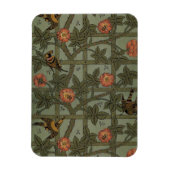 William Morris Trellis behang kunst Magneet (Verticaal)