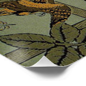 William Morris Trellis behang kunst Perfect Poster (Hoek)