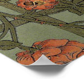 William Morris Trellis Behang Kunst Poster (Hoek)