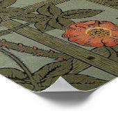 William Morris Trellis behang kunst Poster (Hoek)