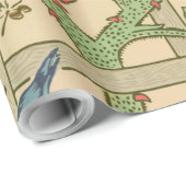 William Morris Trellis Classic Wallpaper Design Cadeaupapier (Rol Hoek)