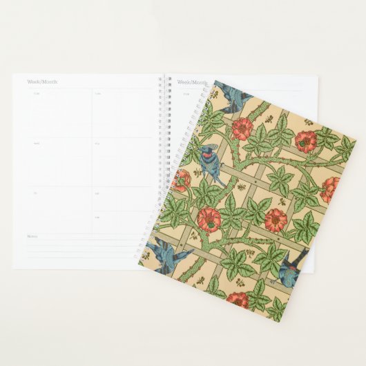 William Morris Trellis Classic Wallpaper Design Planner (Display)