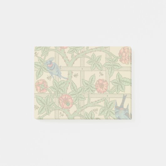 William Morris Trellis Classic Wallpaper Design Post-it® Notes (Voorkant)