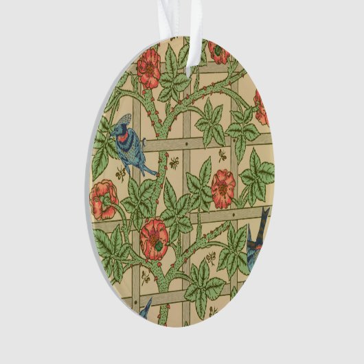 William Morris Trellis Design classique de papier (devant)