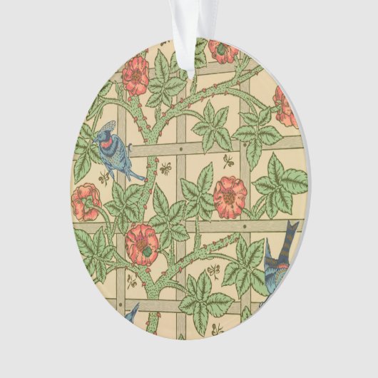 William Morris Trellis Design classique de papier (devant)