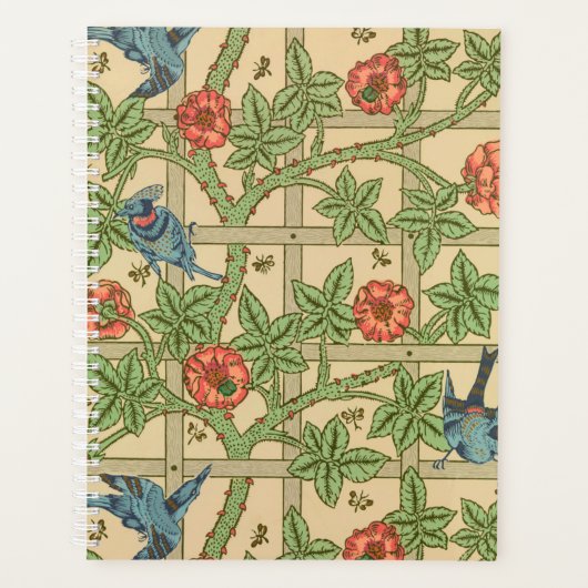 William Morris Trellis Design classique de papier  (Devant)