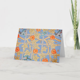 William Morris TRELLIS Gevouwen Wenskaart Kaart