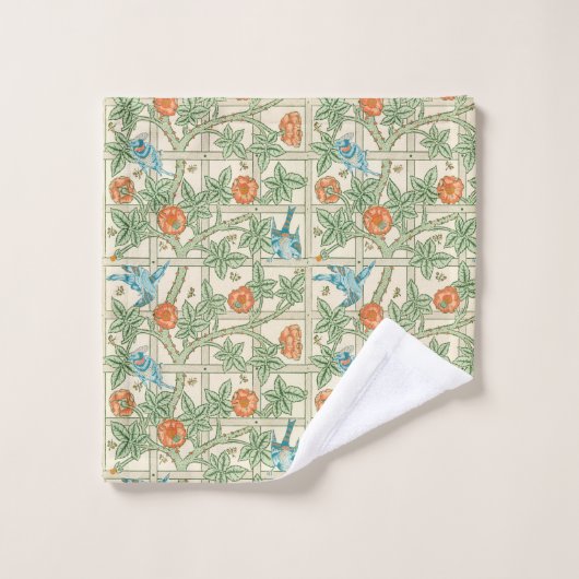 William Morris Trellis Victorian Wallpaper (Gant de toilette)