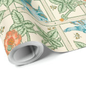 William Morris Trellis Victorian Wallpaper Cadeaupapier (Rol Hoek)