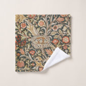 William Morris Trent Garden Flower Classic Botanic (Gant de toilette)