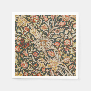 William Morris Trent Garden Flower Klassieke Botan Servet