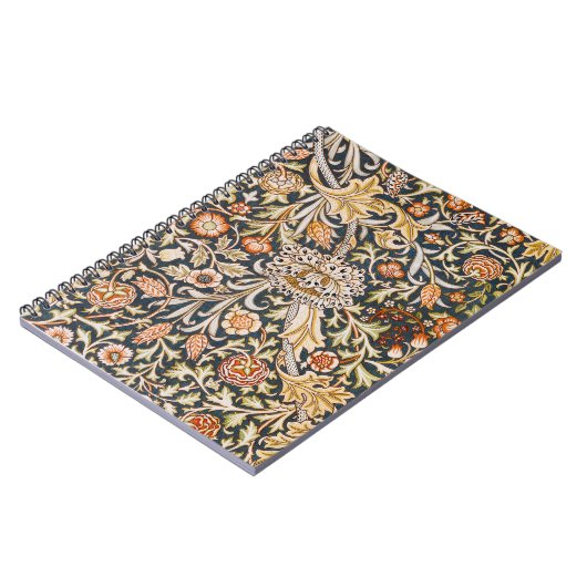William Morris Trent Garden Flower Pattern Classic Notitieboek (Linkerzijde)