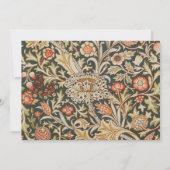 William Morris Trent Tuin Bloem Classic Botanic Kaart (Achterkant)