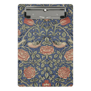 William Morris Tudor Roos Wallpaper Mini Klembord