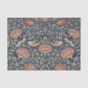 William Morris Tudor Roos Wallpaper Tissuepapier
