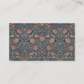 William Morris Tudor Roos Wallpaper Visitekaartje (Achterkant)