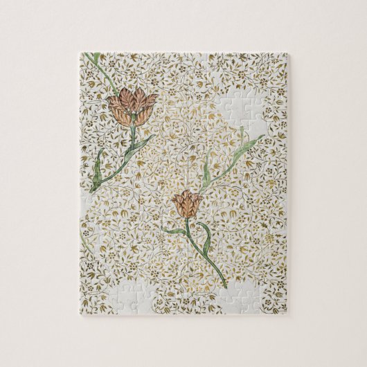 William Morris' Tuintulp (1885) Legpuzzel (Verticaal)