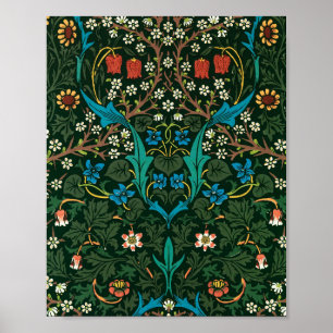 William Morris Tulip beroemd patroon Poster