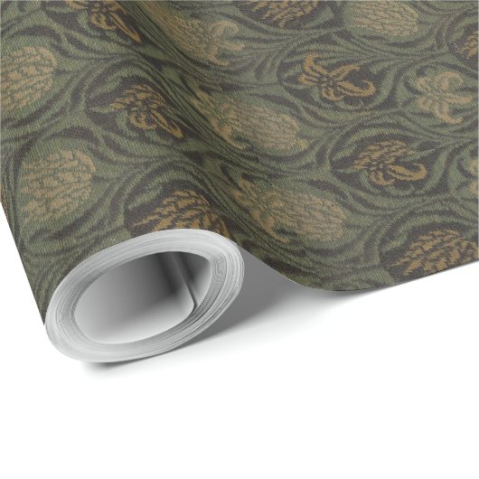  William Morris Tulip en Lily Cadeaupapier (Rol Hoek)