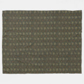  William Morris Tulip en Lily Tegel Fleece Deken (Voorkant (Horizontaal))