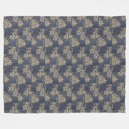 William Morris Tulip en Willow Fleece Deken (Voorkant (Horizontaal))