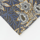 William Morris Tulip en Willow Fleece Deken (Hoek)