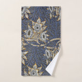 William Morris Tulip en Willow Floral Pattern Bad Handdoek (Handdoek)