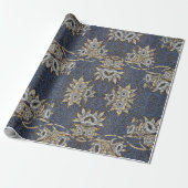 William Morris Tulip en Willow Floral Pattern Cadeaupapier (Uitgerold)