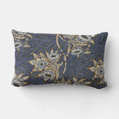 William Morris Tulip en Willow Floral Pattern Kussen (Achterkant)