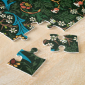 William Morris Tulip Floral Pattern Legpuzzel (Zijkant)
