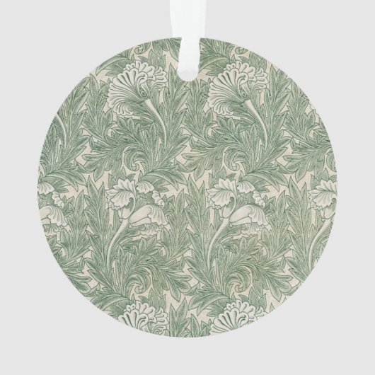 William Morris tulip fond textile vert (dos)
