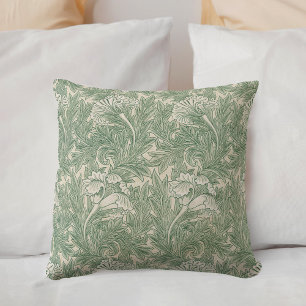William Morris Tulip Pattern Sage Green Kussen