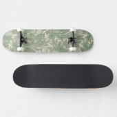 william morris tulip wallpaper groen skateboard (Horizontaal)