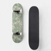 william morris tulip wallpaper groen skateboard (Voorkant)