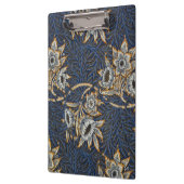 William Morris Tulip Willow Blauw Patroon Klembord (Links)