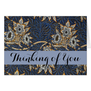 William Morris Tulip Willow Blue Motif