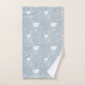 William Morris Tulips in White Pattern Bad Handdoek (Handdoek)