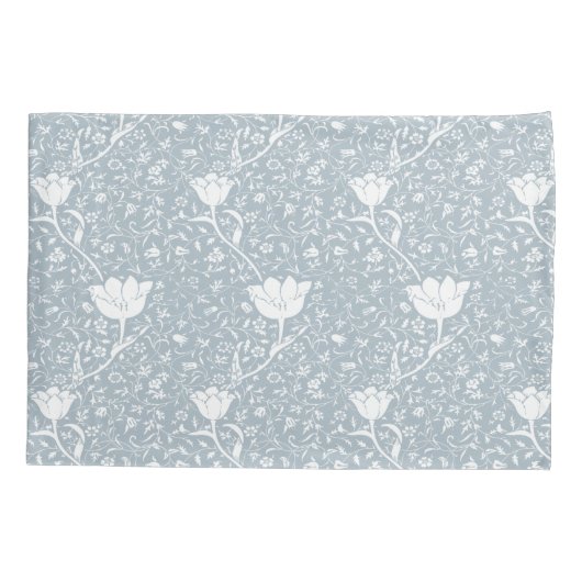 William Morris Tulips in White Pattern Kussensloop (Achterkant)