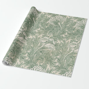 William Morris tulp behang textiel groen Cadeaupapier