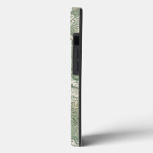 William Morris tulp behang textiel groen Case-Mate iPhone Case (Achterkant / Links)