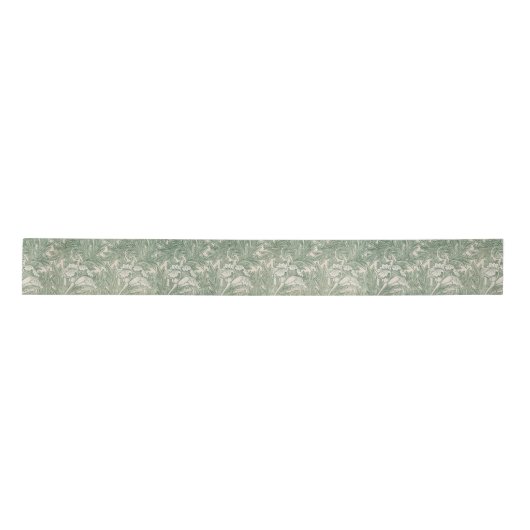 William Morris tulp behang textiel groen Lint (Voorkant)