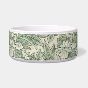 William Morris tulp behang textiel groen Voerbakje