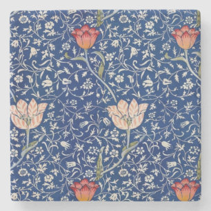 William Morris Tulpen Tuin Vintage Kunst Stenen Onderzetter