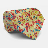 William * Morris Turks Midden-Oosters Design Stropdas (Opgerold)