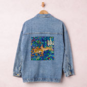 William Morris "Two Hares" Wild Rabbits Print Denim Jacket (Hangar)